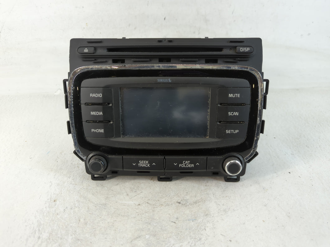 2017-2018 Kia Forte Radio AM FM Cd Player Receiver Replacement P/N:96180-B0010WK Fits Fits 2017 2018 OEM Used Auto Parts