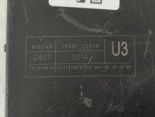 2013-2019 Nissan Sentra Fusebox Fuse Box Panel Relay Module P/N:284B7 3SG1A Fits Fits 2013 2014 2015 2016 2017 2018 2019 OEM Used Auto Parts