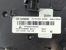 2012-2015 Gmc Terrain Radio Control Panel