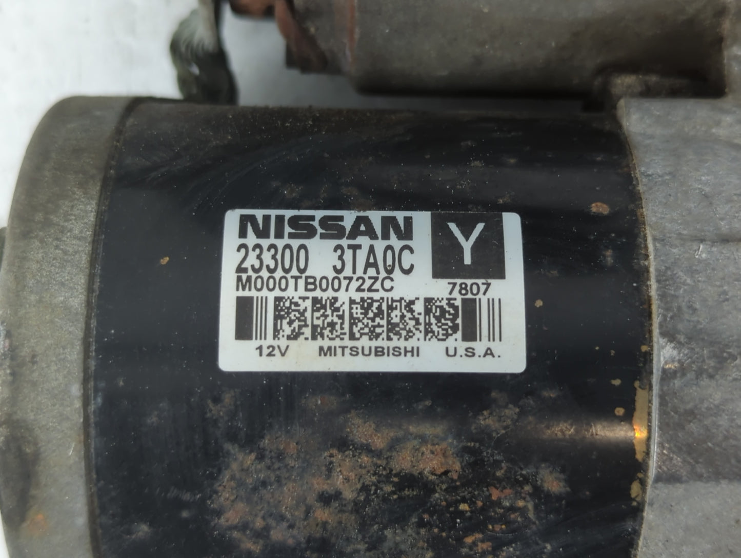 2013-2018 Nissan Altima Car Starter Motor Solenoid OEM P/N:23300 3TA0C Fits Fits 2013 2014 2015 2016 2017 2018 OEM Used Auto Parts - Oemusedautoparts1.com