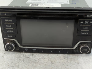 2015 Nissan Sentra Radio AM FM Cd Player Receiver Replacement P/N:28185 9MB0A Fits Fits 2016 OEM Used Auto Parts