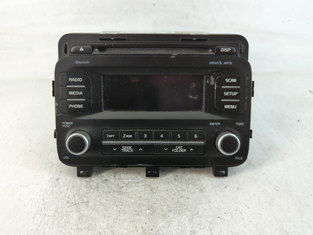 2014-2016 Kia Optima Radio AM FM Cd Player Receiver Replacement P/N:96170-2TBA0CA Fits Fits 2014 2015 2016 OEM Used Auto Parts