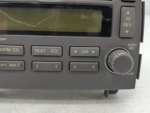 2006-2008 Hyundai Sonata Radio AM FM Cd Player Receiver Replacement P/N:96180-0A100QZ Fits Fits 2006 2007 2008 OEM Used Auto Parts