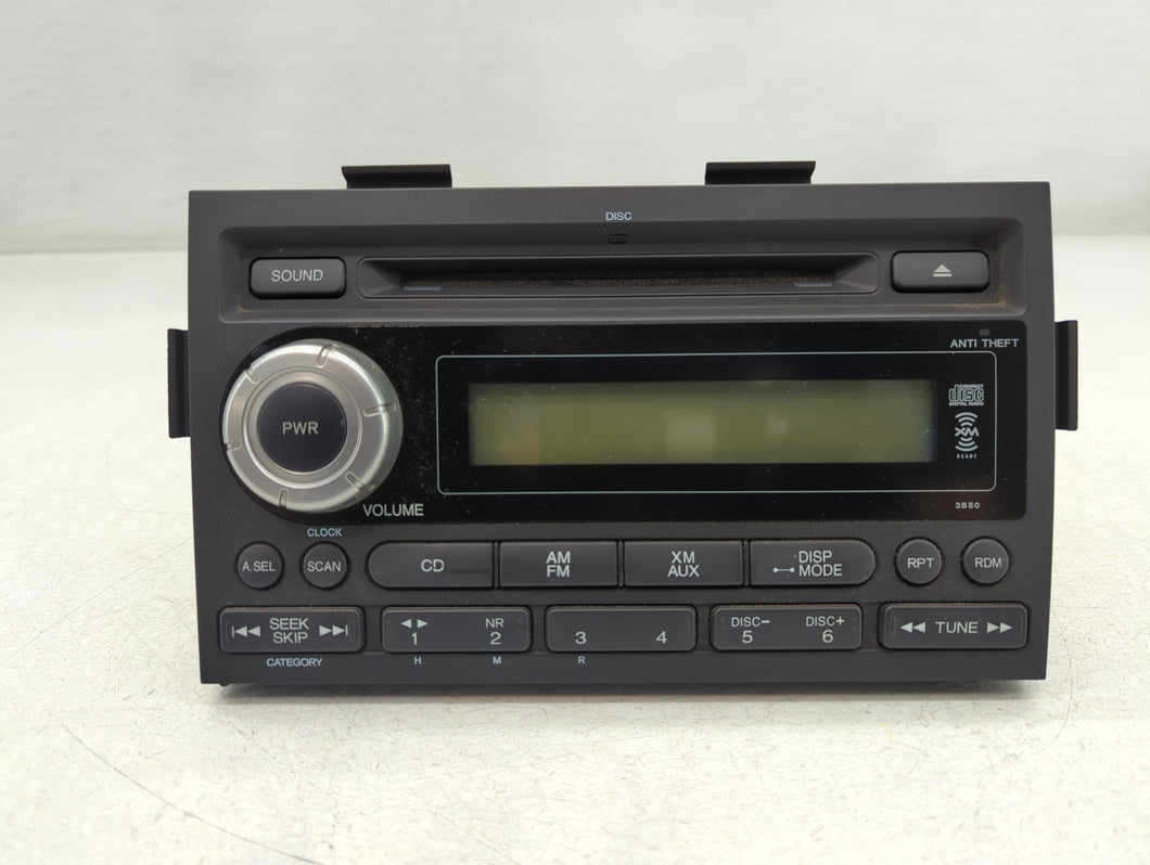 2006-2008 Honda Ridgeline Radio AM FM Cd Player Receiver Replacement P/N:39100-SJC-A010 Fits Fits 2006 2007 2008 OEM Used Auto Parts