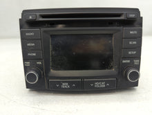 2014-2015 Hyundai Sonata Radio AM FM Cd Player Receiver Replacement P/N:96180-3Q8004X Fits Fits 2014 2015 OEM Used Auto Parts