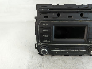 2014-2016 Kia Forte Radio AM FM Cd Player Receiver Replacement P/N:96170-A7170WK Fits Fits 2014 2015 2016 OEM Used Auto Parts