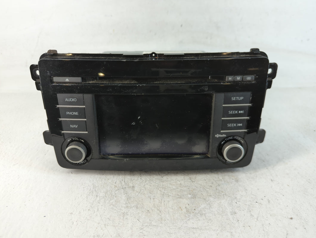 2013-2015 Mazda Cx-9 Radio AM FM Cd Player Receiver Replacement P/N:TK22 66 DV0B Fits Fits 2013 2014 2015 OEM Used Auto Parts