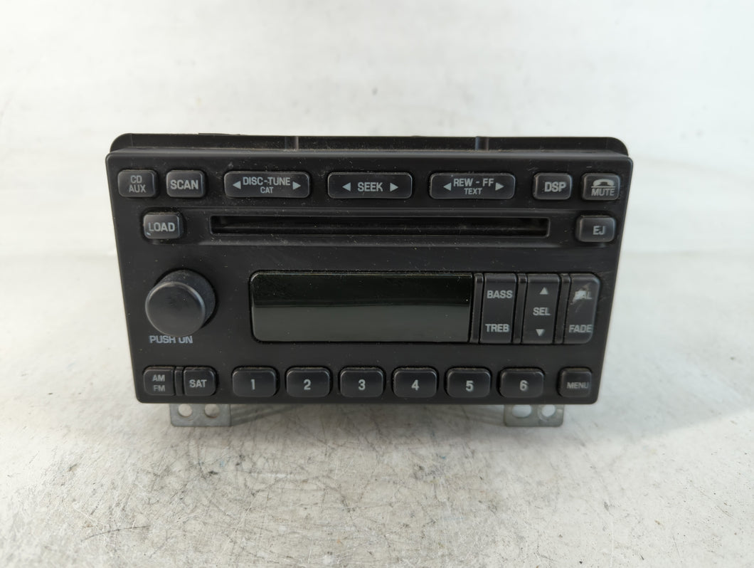 2002-2004 Mercury Mountaineer Radio AM FM Cd Player Receiver Replacement P/N:4L2T-18C815-CE Fits Fits 2001 2002 2003 2004 OEM Used Auto Parts