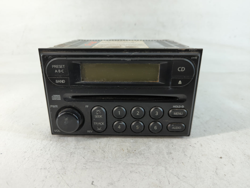 2006 Nissan Titan Radio AM FM Cd Player Receiver Replacement P/N:28185 7S201 Fits OEM Used Auto Parts