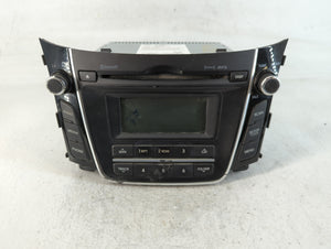 2014-2015 Hyundai Elantra Radio AM FM Cd Player Receiver Replacement P/N:96170-A5160GU Fits Fits 2014 2015 OEM Used Auto Parts