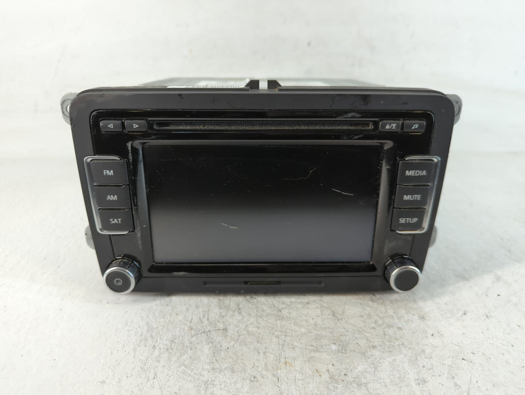 2009-2013 Volkswagen Cc Radio AM FM Cd Player Receiver Replacement P/N:1K0 035 180 AC Fits OEM Used Auto Parts