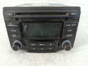 2013-2014 Hyundai Sonata Radio AM FM Cd Player Receiver Replacement P/N:96190-3Q600 Fits Fits 2013 2014 OEM Used Auto Parts