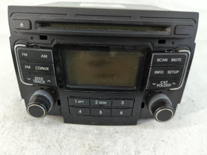 2011 Hyundai Sonata Radio AM FM Cd Player Receiver Replacement P/N:96180-3Q000 Fits OEM Used Auto Parts