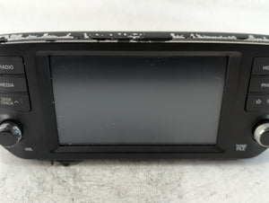 2019-2020 Hyundai Santa Fe Radio AM FM Cd Player Receiver Replacement P/N:96160 Fits Fits 2019 2020 OEM Used Auto Parts