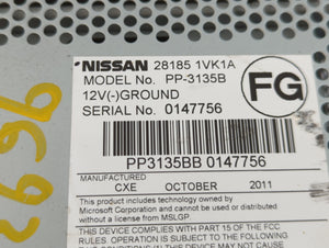 2011-2015 Nissan Rogue Radio AM FM Cd Player Receiver Replacement P/N:28185 1VK1A Fits Fits 2011 2012 2013 2014 2015 OEM Used Auto Parts