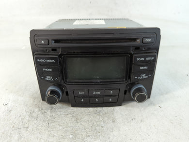 2012-2014 Hyundai Sonata Radio AM FM Cd Player Receiver Replacement P/N:96180-3Q700 Fits Fits 2012 2013 2014 OEM Used Auto Parts