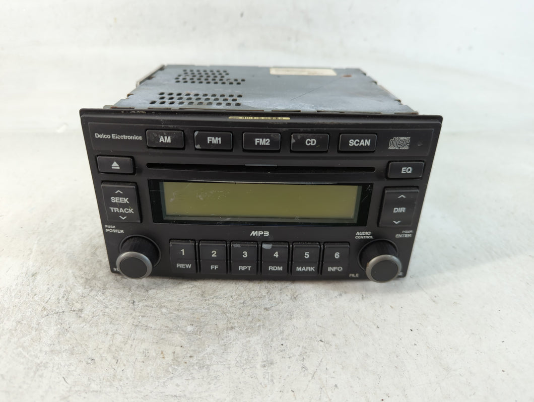 2007-2008 Kia Sorento Radio AM FM Cd Player Receiver Replacement P/N:28068885 Fits Fits 2007 2008 OEM Used Auto Parts