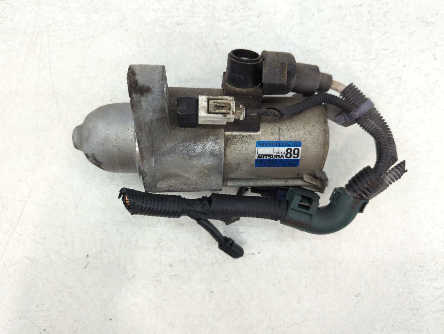 2013-2015 Honda Civic Car Starter Motor Solenoid OEM P/N:SM-74014 Fits Fits 2013 2014 2015 2016 2017 2018 2019 2020 2021 2022 OEM Used Auto Parts - Oemusedautoparts1.com