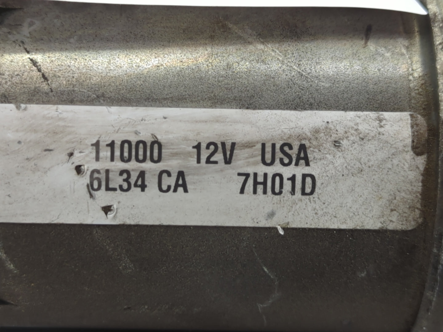 1997-2013 Ford F-250 Car Starter Motor Solenoid OEM P/N:6L34 CA 7H01D 11000 12V Fits OEM Used Auto Parts - Oemusedautoparts1.com