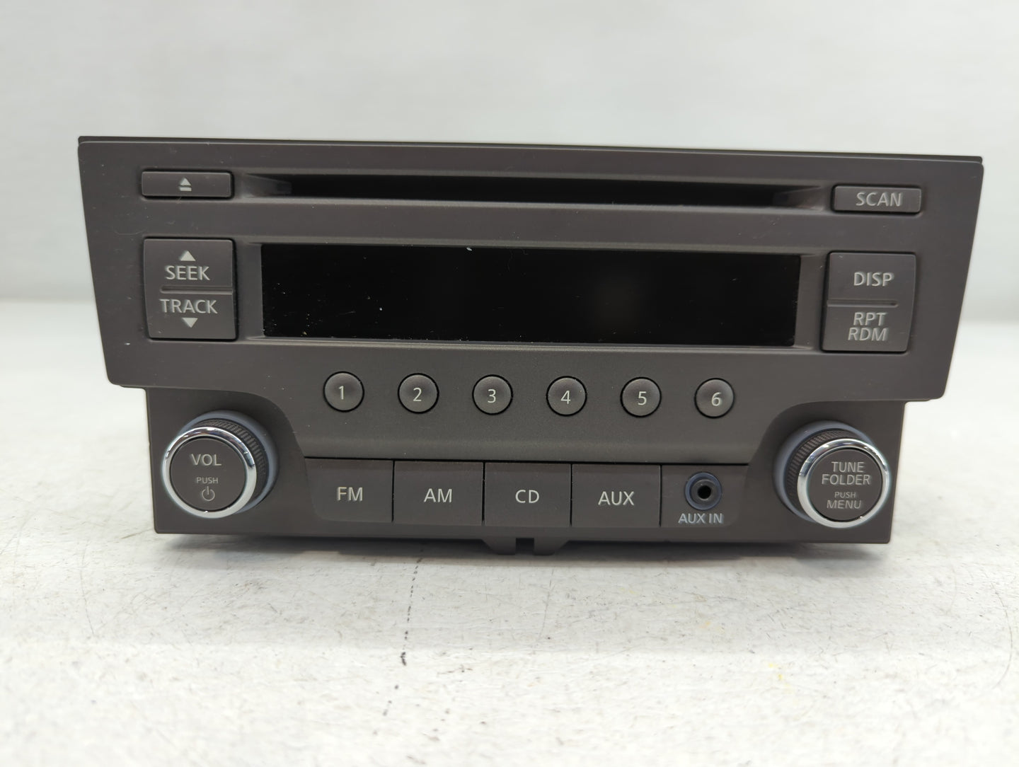 2013-2014 Nissan Sentra Radio AM FM Cd Player Receiver Replacement P/N:28185 3RA2A Fits Fits 2013 2014 OEM Used Auto Parts - Oemusedautoparts1.com