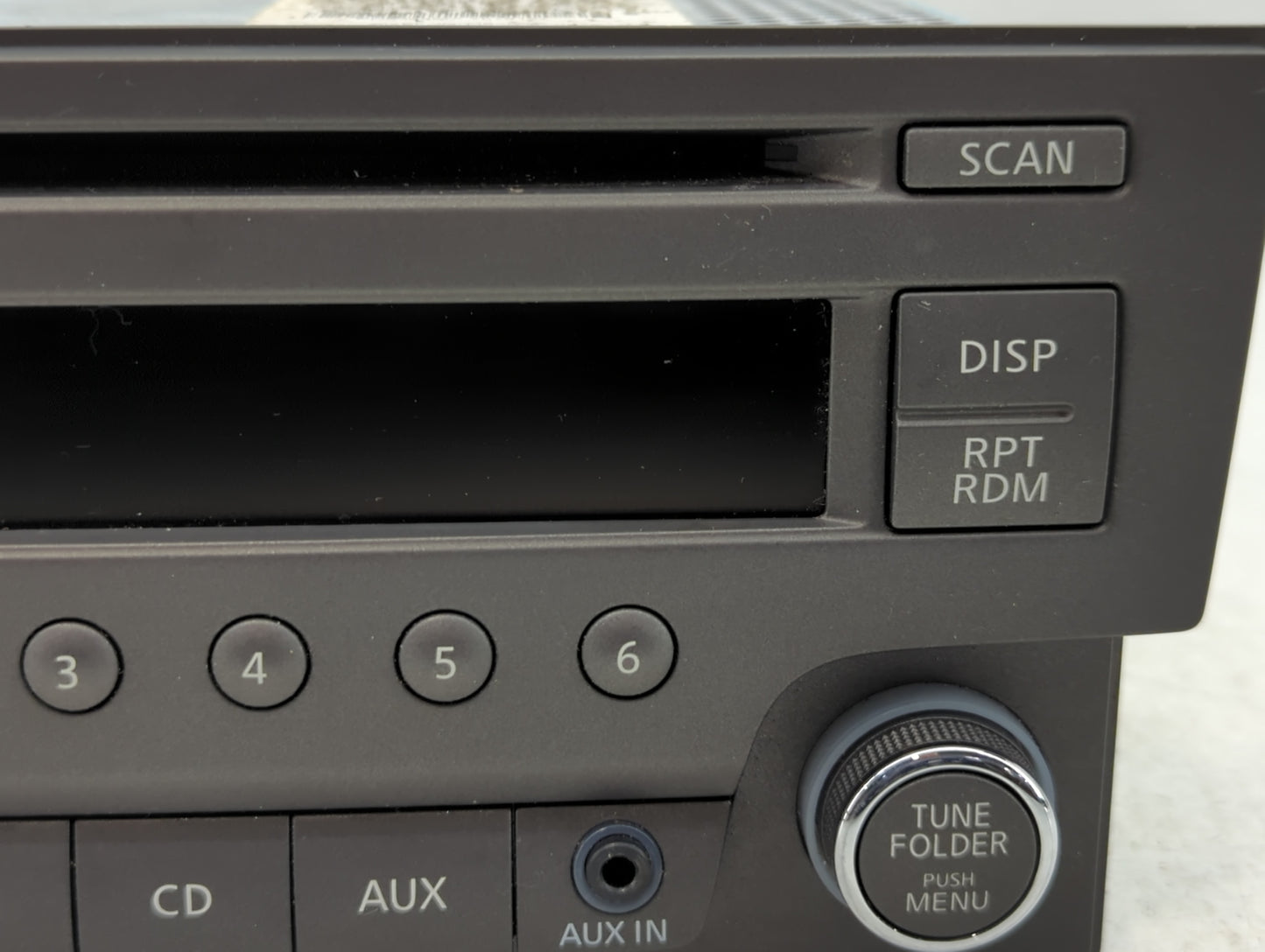 2013-2014 Nissan Sentra Radio AM FM Cd Player Receiver Replacement P/N:28185 3RA2A Fits Fits 2013 2014 OEM Used Auto Parts - Oemusedautoparts1.com