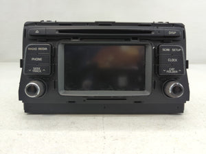 2017-2018 Kia Optima Radio AM FM Cd Player Receiver Replacement P/N:96180-A8150WK Fits Fits 2017 2018 OEM Used Auto Parts