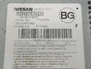 2013-2015 Nissan Altima Radio AM FM Cd Player Receiver Replacement P/N:28185 3TB0G Fits Fits 2013 2014 2015 OEM Used Auto Parts