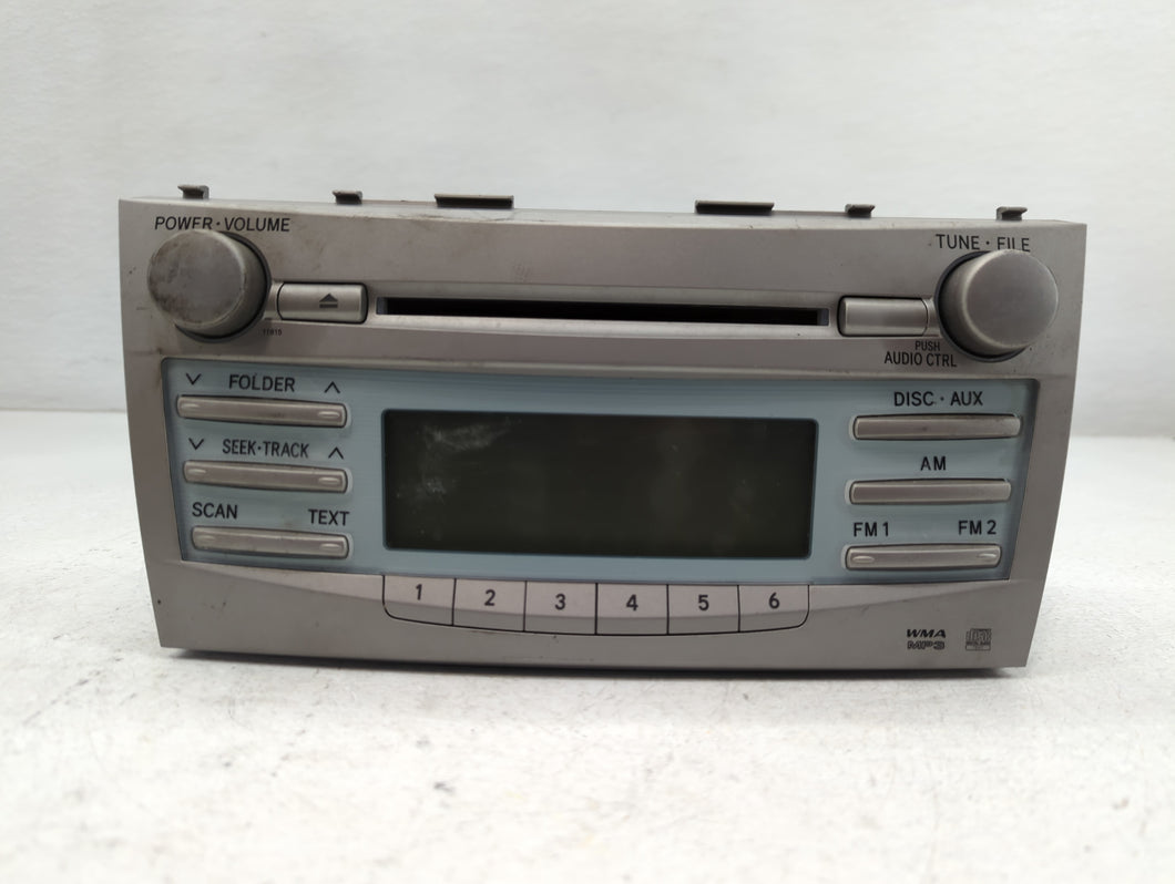 2007-2009 Toyota Camry Radio AM FM Cd Player Receiver Replacement P/N:86120-33890 Fits Fits 2007 2008 2009 OEM Used Auto Parts