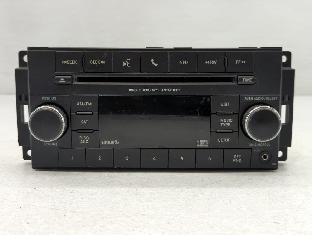 2012-2014 Chrysler 200 Radio AM FM Cd Player Receiver Replacement P/N:P05091197AC Fits Fits 2012 2013 2014 2015 2016 2017 OEM Used Auto Parts