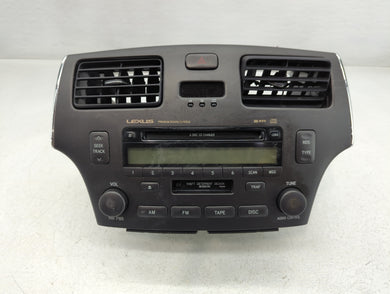 2004-2006 Lexus Es330 Radio AM FM Cd Player Receiver Replacement P/N:86120-33511 Fits Fits 2002 2003 2004 2005 2006 OEM Used Auto Parts