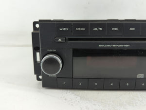 2015 Dodge Caravan Radio AM FM Cd Player Receiver Replacement P/N:P05091301AC Fits Fits 2012 2013 2014 2016 2017 2018 2019 2020 OEM Used Auto Parts