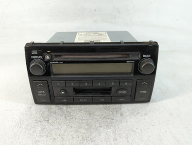 2002-2004 Toyota Camry Radio AM FM Cd Player Receiver Replacement P/N:MAA05570 86120-AA040 Fits Fits 2002 2003 2004 OEM Used Auto Parts