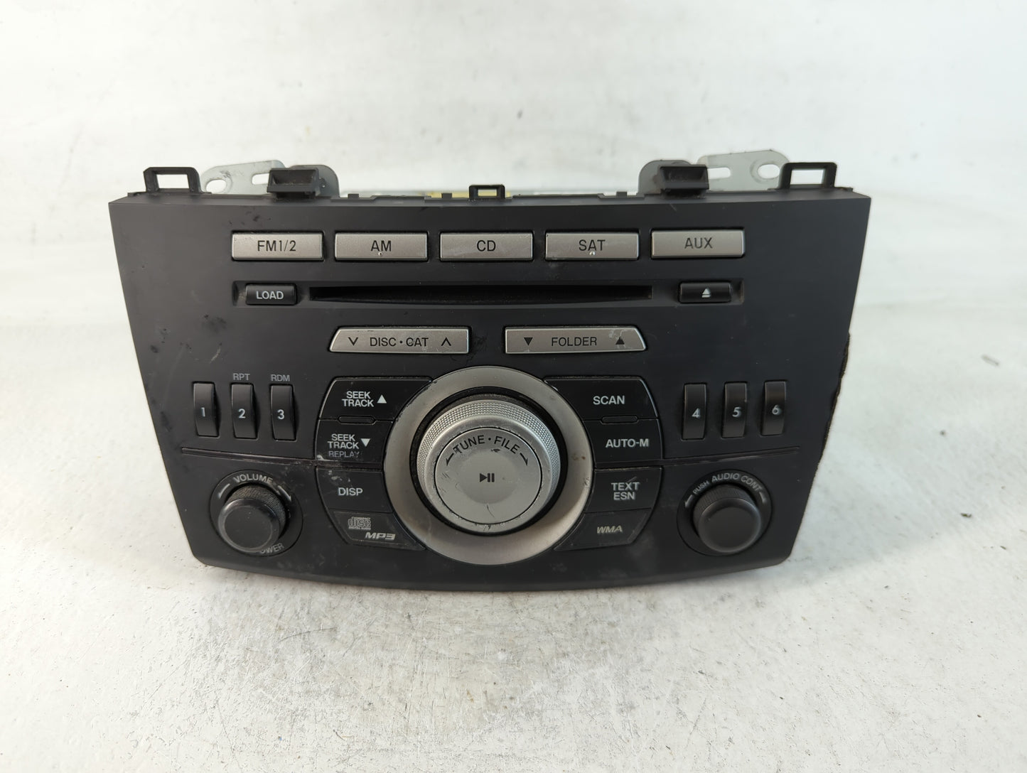 2011 Mazda 3 Radio AM FM Cd Player Receiver Replacement P/N:BBM2 66 AR0A 14799946 Fits OEM Used Auto Parts - Oemusedautoparts1.com