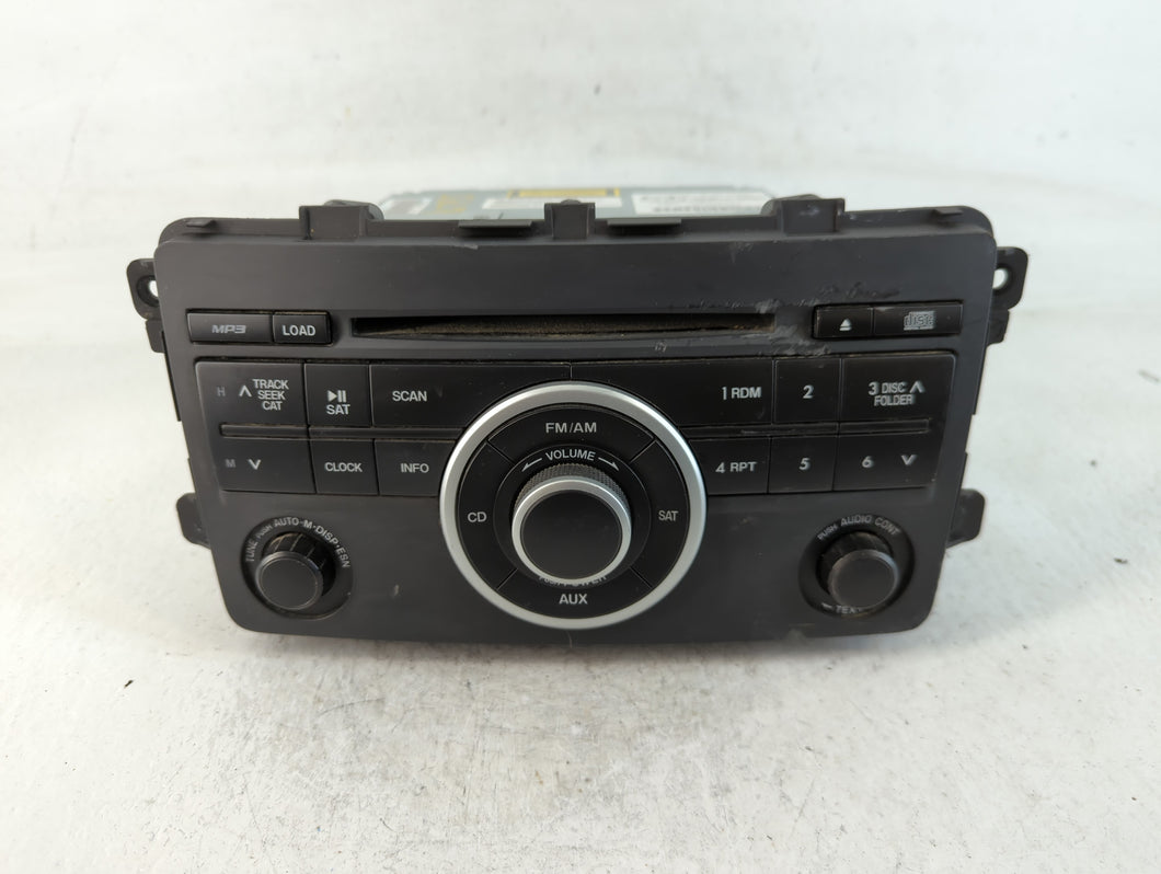 2009-2010 Mazda Cx-9 Radio AM FM Cd Player Receiver Replacement P/N:14795565 TE91 66 AR0B Fits Fits 2009 2010 OEM Used Auto Parts