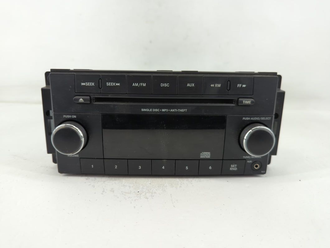 2012-2017 Jeep Patriot Radio AM FM Cd Player Receiver Replacement P/N:P05091195AC Fits Fits 2012 2013 2014 2015 2016 2017 OEM Used Auto Parts