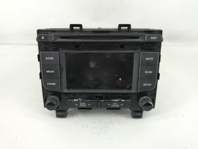 2015-2017 Hyundai Sonata Radio AM FM Cd Player Receiver Replacement P/N:96180-C20004X Fits Fits 2015 2016 2017 OEM Used Auto Parts