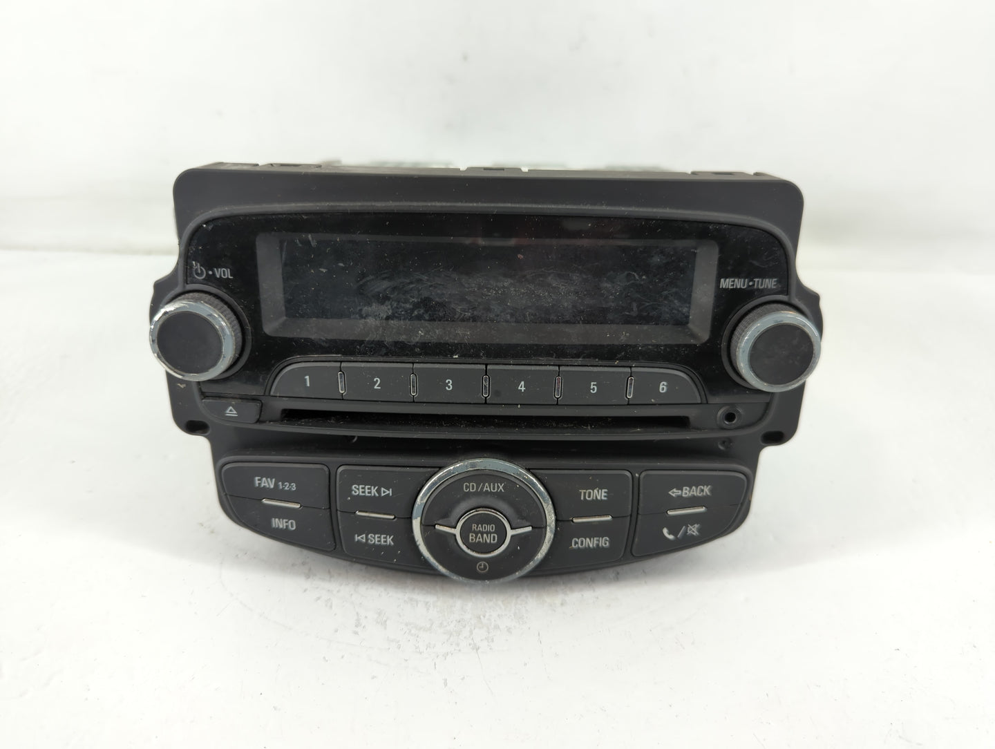 2013 Chevrolet Sonic Radio AM FM Cd Player Receiver Replacement P/N:95315734 95242290, 688277334 Fits OEM Used Auto Parts - Oemusedautoparts1.com