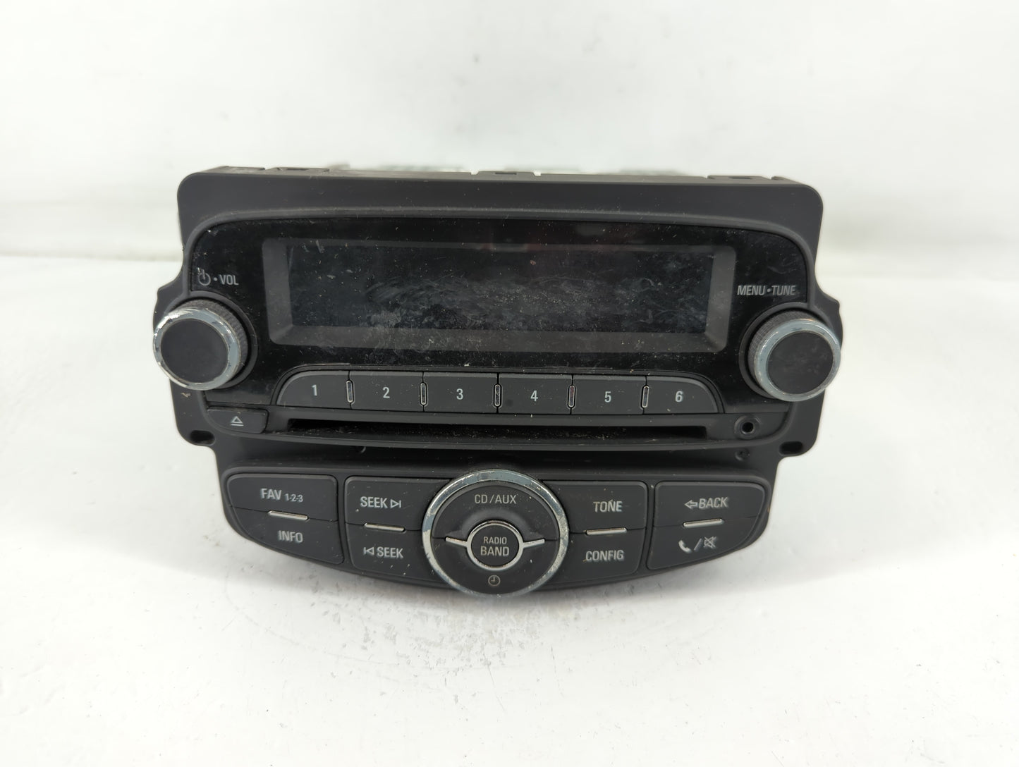 2013 Chevrolet Sonic Radio AM FM Cd Player Receiver Replacement P/N:95315734 95242290, 688277334 Fits OEM Used Auto Parts - Oemusedautoparts1.com
