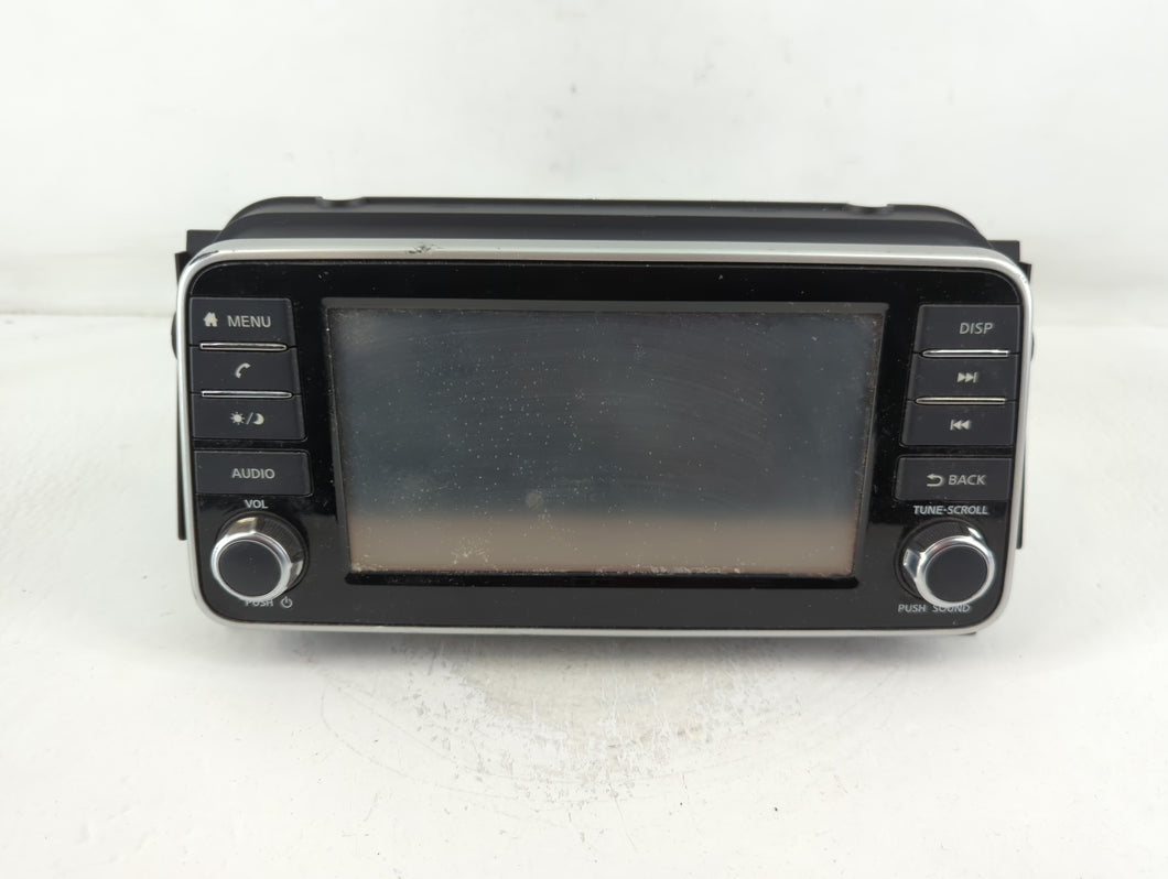 2020-2021 Nissan Versa Radio AM FM Cd Player Receiver Replacement P/N:28021 5RL0A Fits Fits 2020 2021 OEM Used Auto Parts