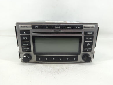 2010-2012 Hyundai Santa Fe Radio AM FM Cd Player Receiver Replacement P/N:96190-0W500BS Fits Fits 2010 2011 2012 OEM Used Auto Parts