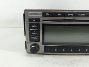 2010-2012 Hyundai Santa Fe Radio AM FM Cd Player Receiver Replacement P/N:96190-0W500BS Fits Fits 2010 2011 2012 OEM Used Auto Parts