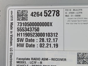 2018-2021 Chevrolet Traverse Radio AM FM Cd Player Receiver Replacement P/N:42645278 Fits Fits 2018 2019 2020 2021 OEM Used Auto Parts