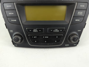 2015-2016 Hyundai Santa Fe Radio AM FM Cd Player Receiver Replacement P/N:96170-4Z1504X Fits Fits 2015 2016 OEM Used Auto Parts