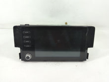 2019-2021 Honda Civic Radio AM FM Cd Player Receiver Replacement P/N:39101-TBC-AA1-M1 Fits Fits 2019 2020 2021 OEM Used Auto Parts