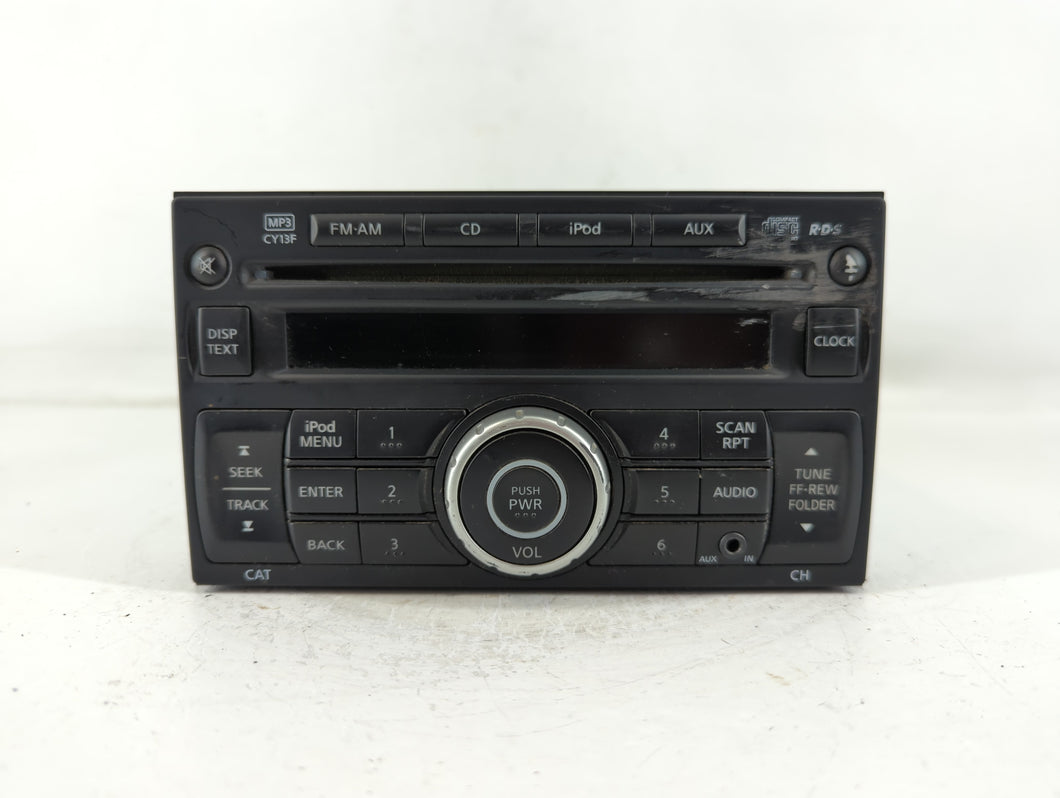 2010-2012 Nissan Sentra Radio AM FM Cd Player Receiver Replacement P/N:28185 ZT50A Fits Fits 2010 2011 2012 OEM Used Auto Parts