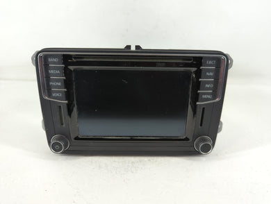 2017 Volkswagen Beetle Radio AM FM Cd Player Receiver Replacement P/N:5C0 035 200 B Fits Fits 2018 OEM Used Auto Parts