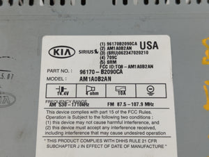 2014-2016 Kia Soul Radio AM FM Cd Player Receiver Replacement P/N:96170-B2090CA Fits Fits 2014 2015 2016 OEM Used Auto Parts