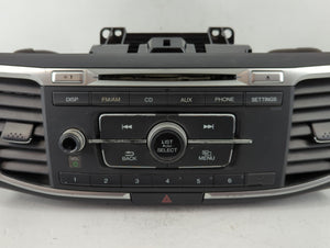 2016-2017 Honda Accord Radio AM FM Cd Player Receiver Replacement P/N:39100-T2F-A001 Fits Fits 2016 2017 OEM Used Auto Parts