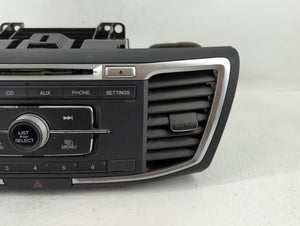 2016-2017 Honda Accord Radio AM FM Cd Player Receiver Replacement P/N:39100-T2F-A001 Fits Fits 2016 2017 OEM Used Auto Parts