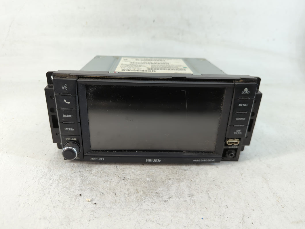 2010-2014 Dodge Avenger Radio AM FM Cd Player Receiver Replacement P/N:P05091307AC Fits OEM Used Auto Parts